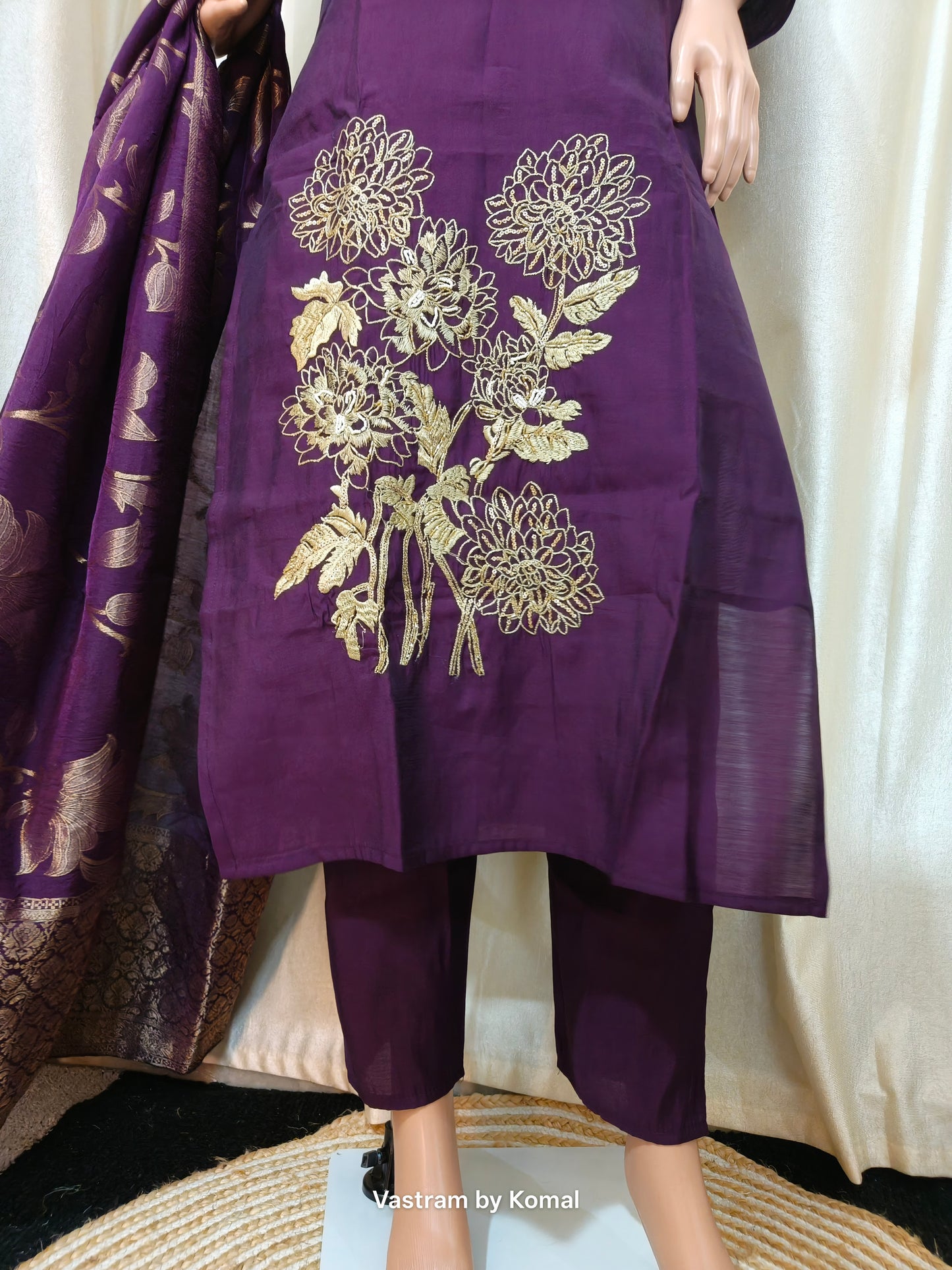 Suit Set - Roman Silk festive wear
