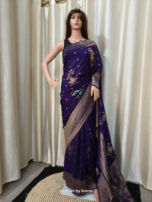 Saree - Sona Roopa Alfi Kadua Booti