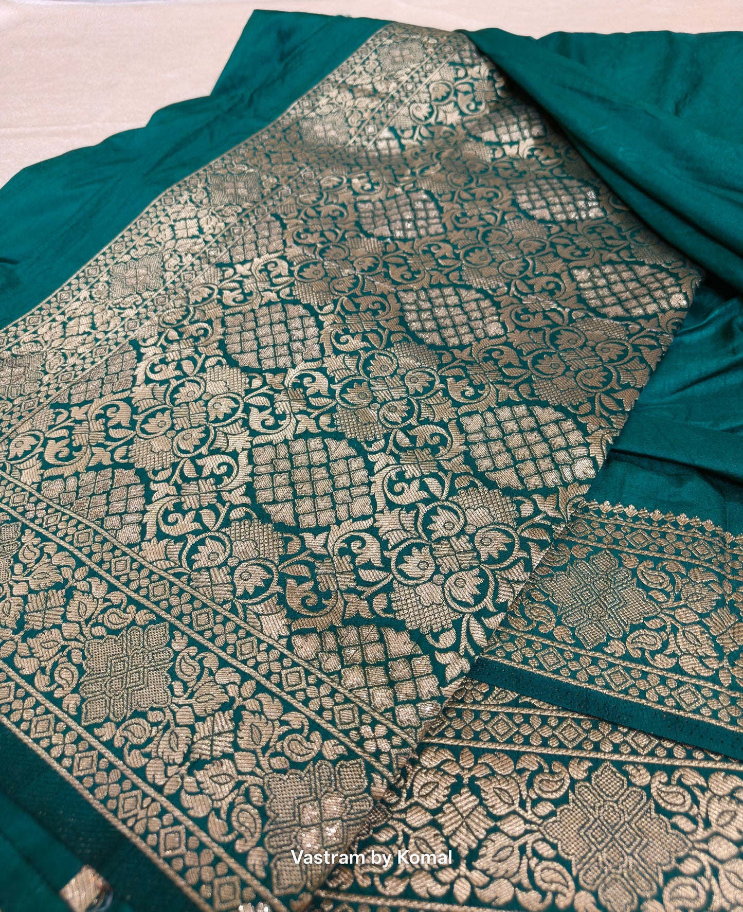 Saree - Zari Border Soft Silk