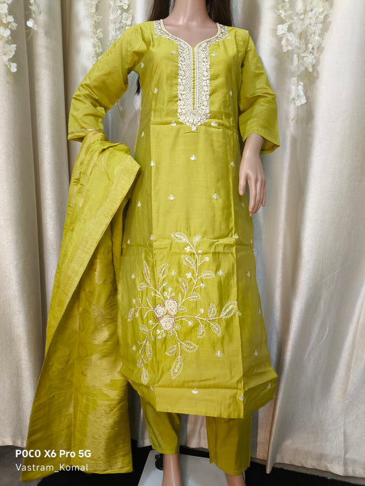 Suit Set - Roman Silk