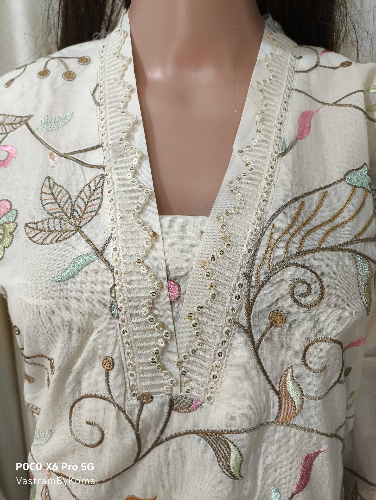 Suit Set - Full embroidery Kurta Set
