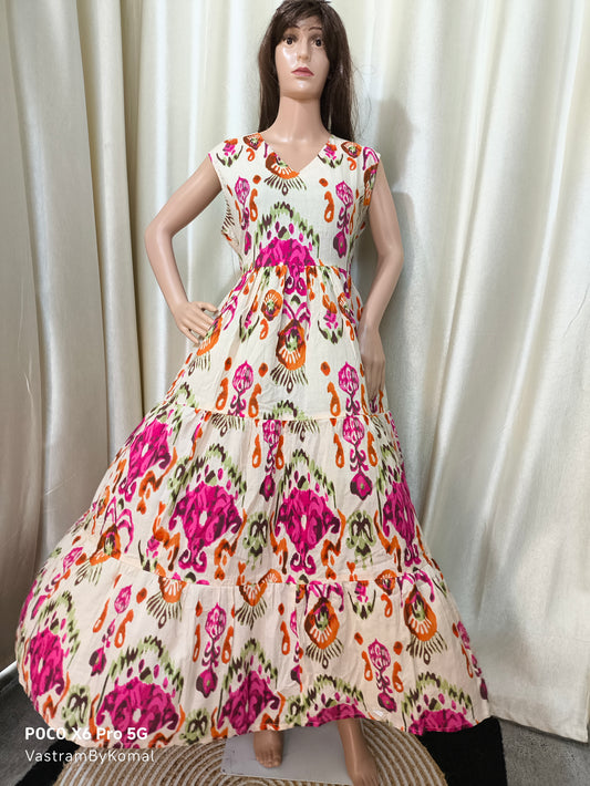 Dress - Indo Western Dress with Jacket