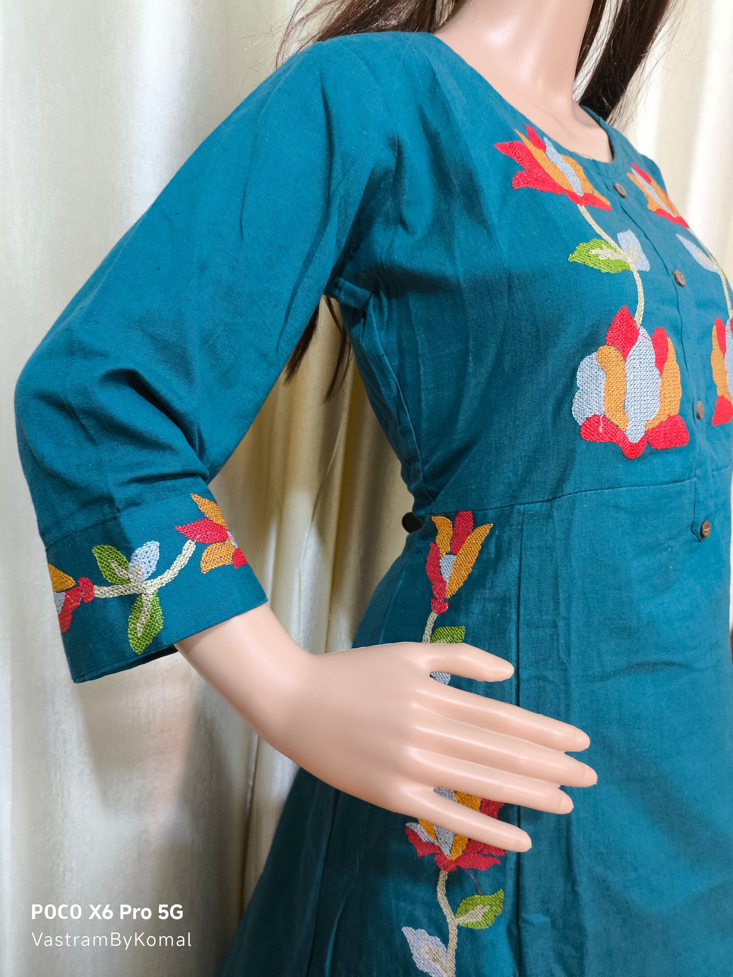 Co-Ord Set - Floral Embroidery