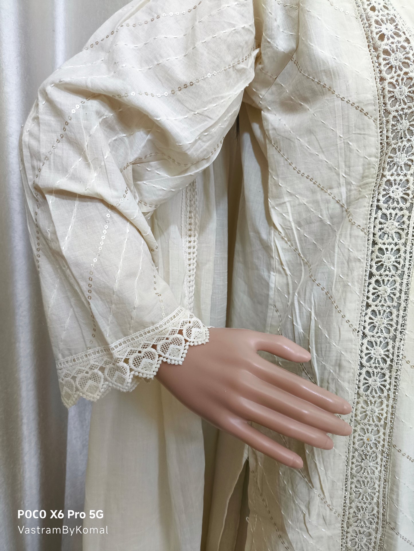 Suit Set - Embroidered Cotton Kurta set