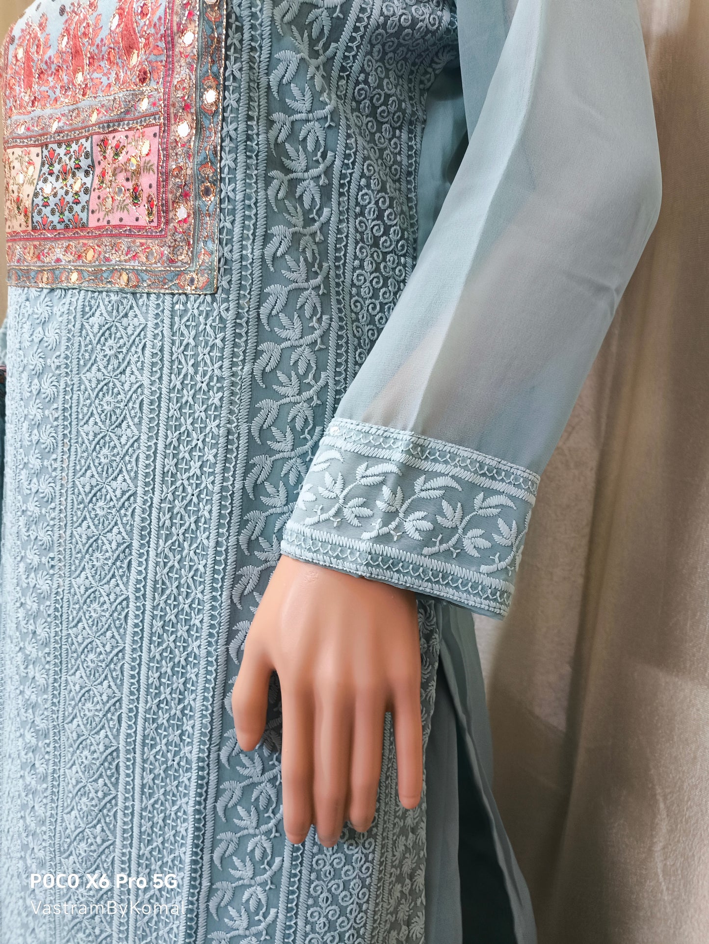 Suit Set - Premium Thread Embroidered Kuta Set