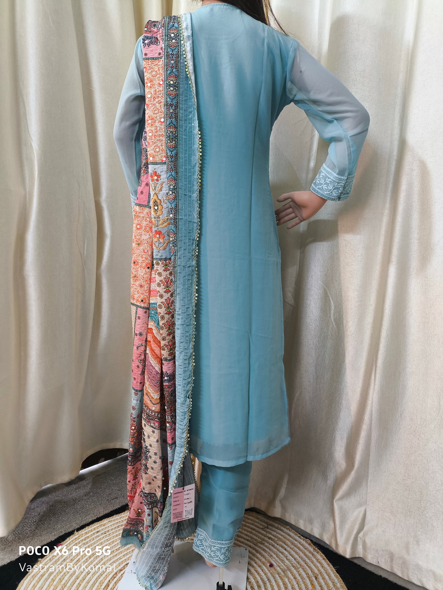 Suit Set - Premium Thread Embroidered Kuta Set