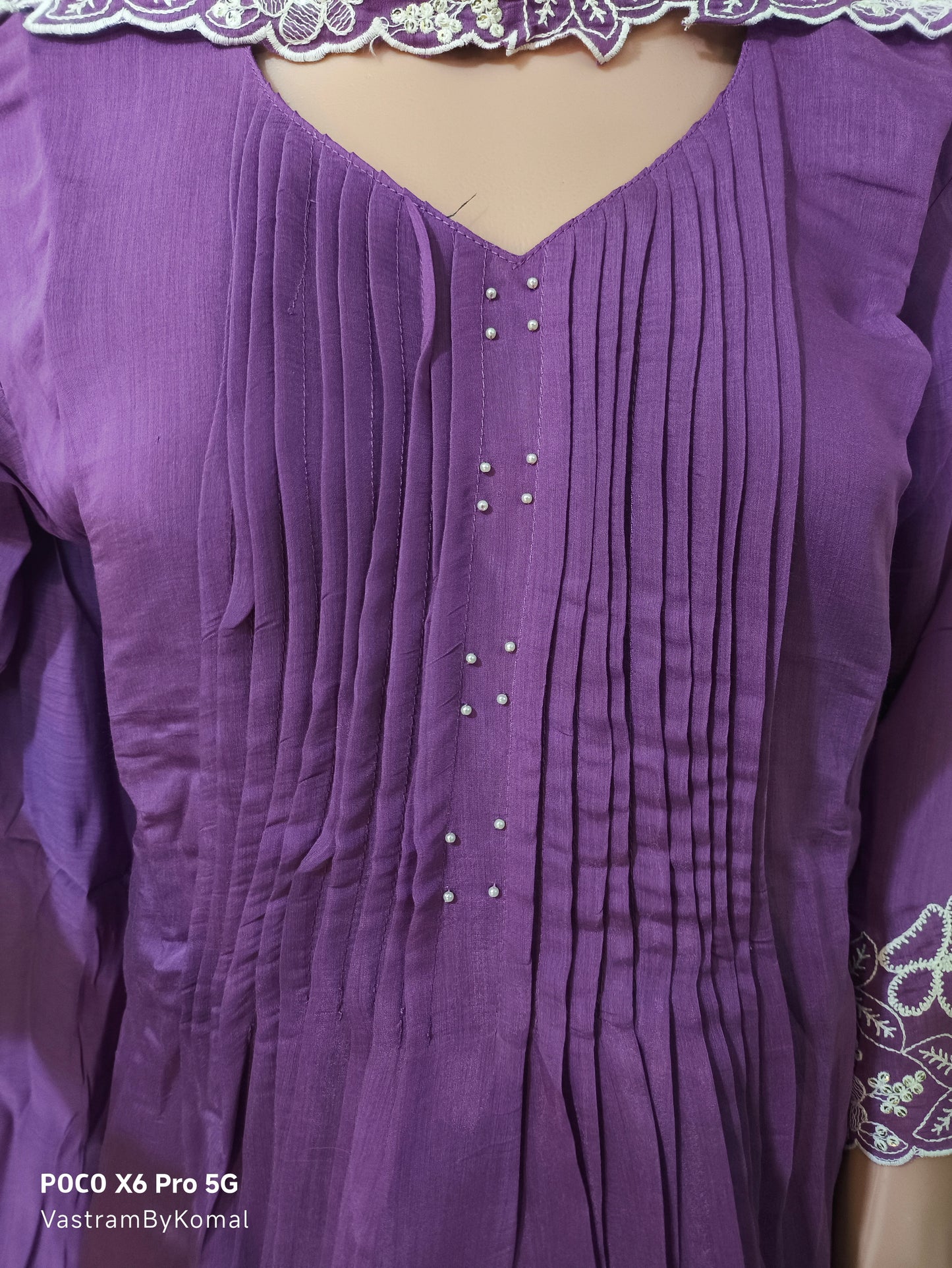 Suit Set - Muslin Frock Kurta set