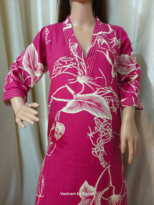 Co-Ord Set - Botanical Floral Print